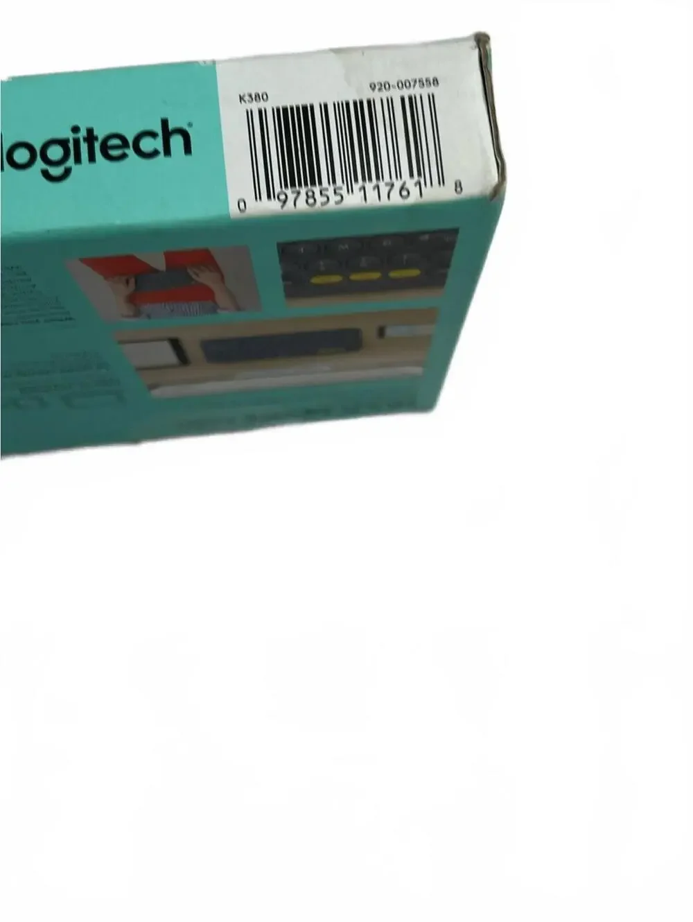 Logitech K380 Wireless Bluetooth Keyboard PC Mac Phone + More- Dark Grey NIB